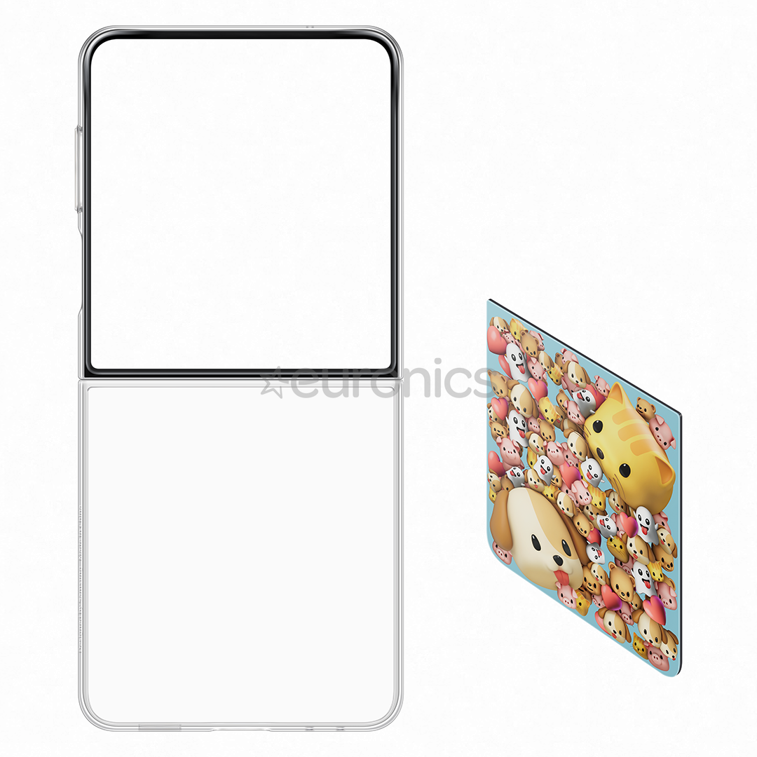Samsung Flipsuit Case, Galaxy Flip7, прозрачный - Силиконовый чехол