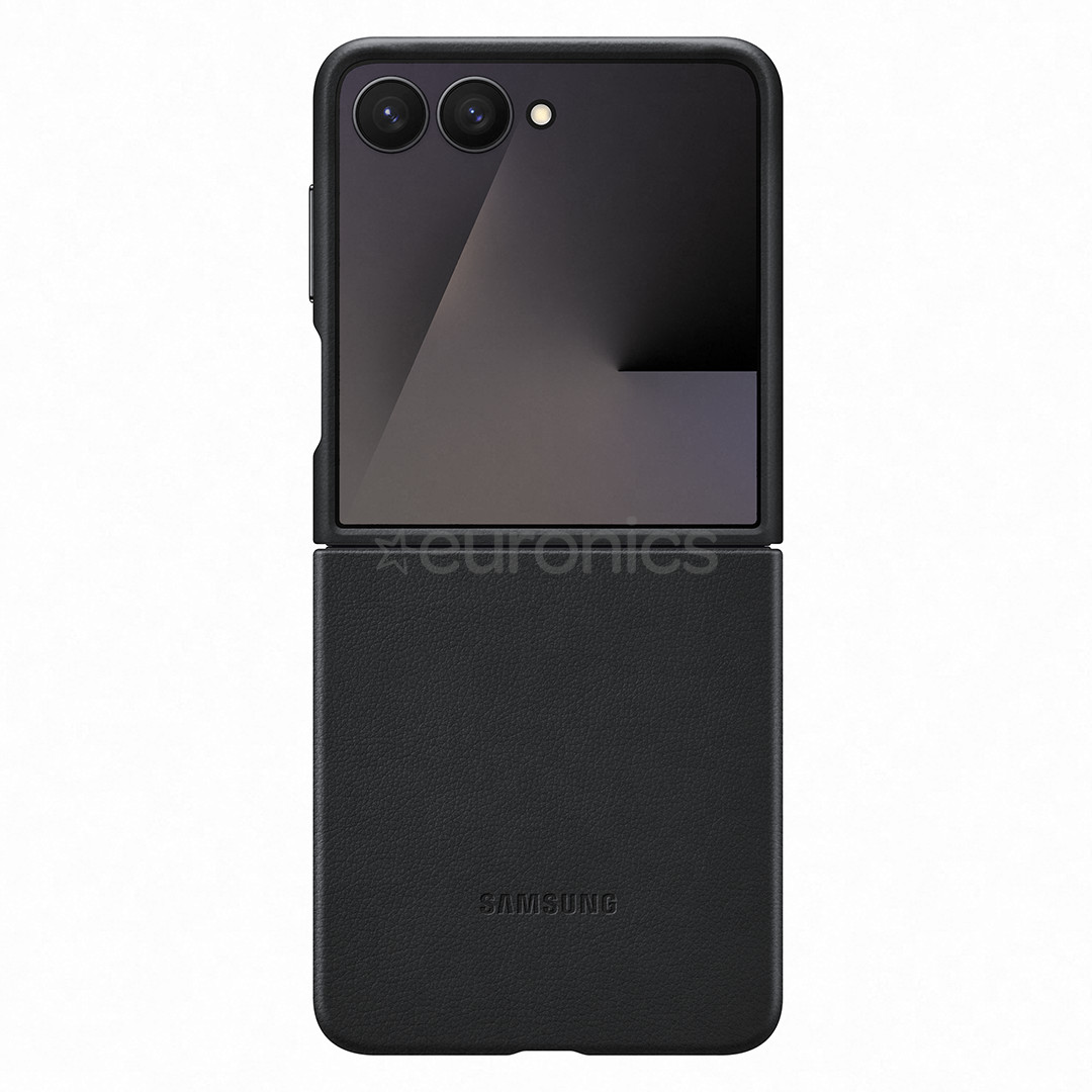 Samsung Kindsuit Case, Galaxy Flip7, melna - Apvalks viedtālrunim