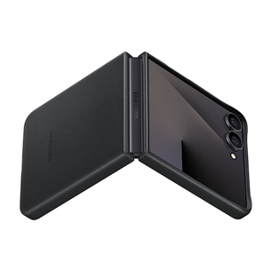 Samsung Kindsuit Case, Galaxy Flip7, melna - Apvalks viedtālrunim