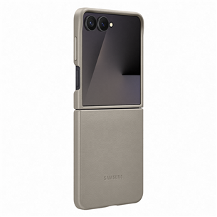 Samsung Kindsuit Case, Galaxy Flip7, pelēka - Apvalks viedtālrunim