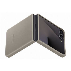 Samsung Kindsuit Case, Galaxy Flip7, pelēka - Apvalks viedtālrunim