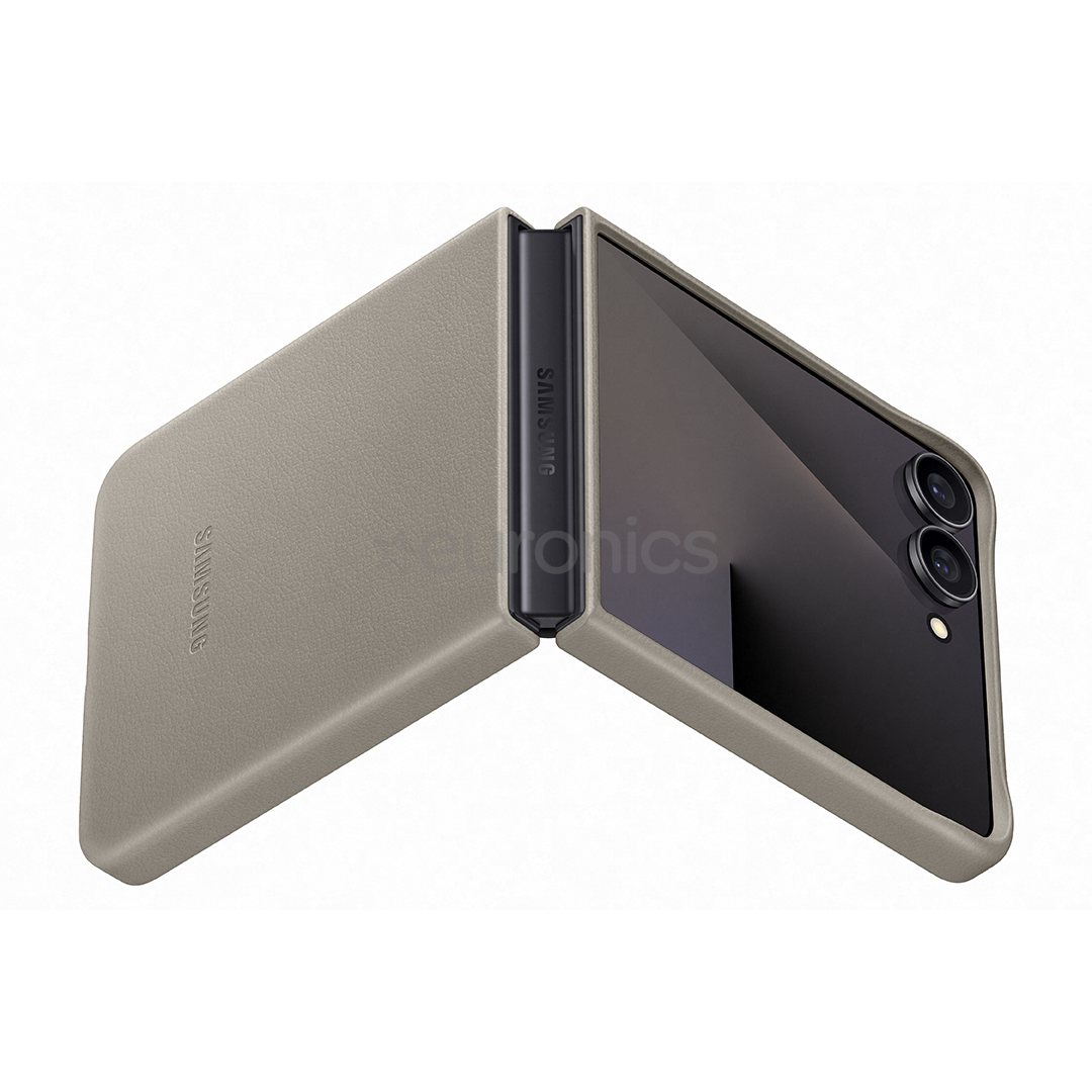 Samsung Kindsuit Case, Galaxy Flip7, pelēka - Apvalks viedtālrunim