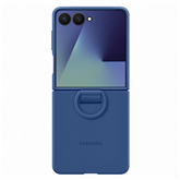 Samsung Silicone case, Galaxy Flip7, серый - Силиконовый чехол