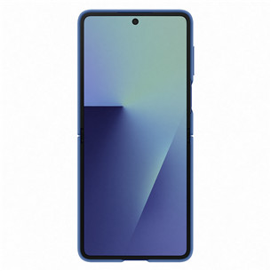 Samsung Silicone case, Galaxy Flip7, zila - Apvalks viedtālrunim