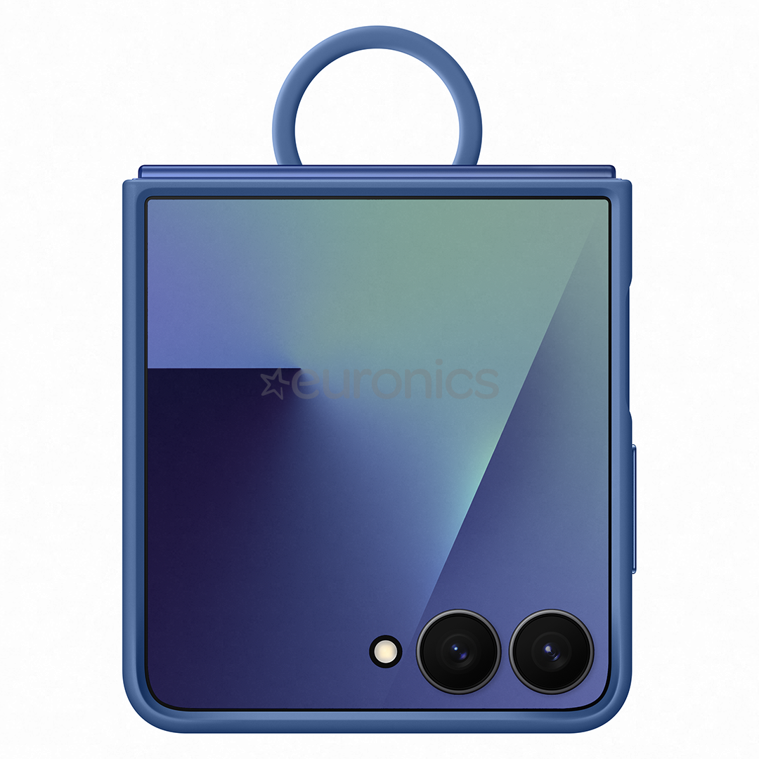 Samsung Silicone case, Galaxy Flip7, серый - Силиконовый чехол