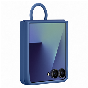 Samsung Silicone case, Galaxy Flip7, серый - Силиконовый чехол