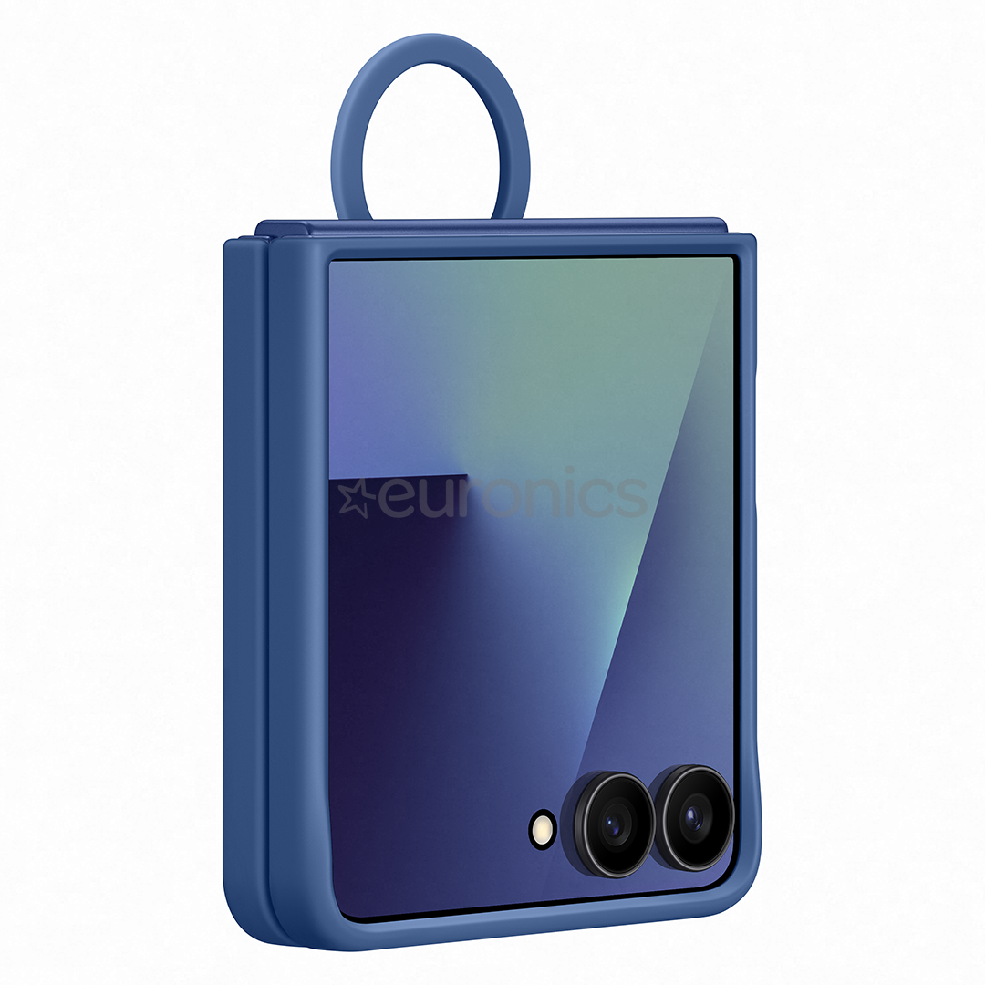 Samsung Silicone case, Galaxy Flip7, серый - Силиконовый чехол