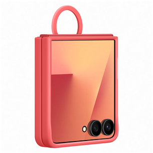 Samsung Silicone case, Galaxy Flip7, серый - Силиконовый чехол