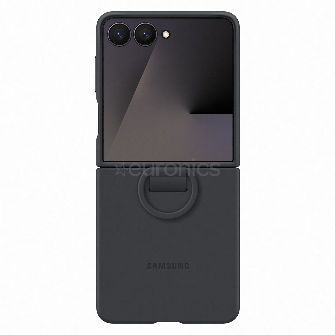 Samsung Silicone case, Galaxy Flip7, серый - Силиконовый чехол