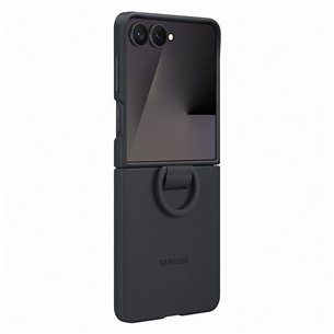 Samsung Silicone case, Galaxy Flip7, серый - Силиконовый чехол
