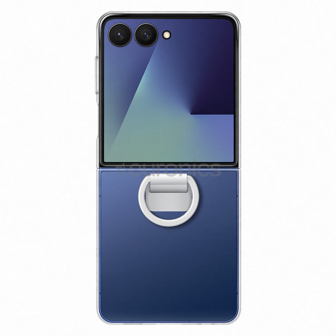 Samsung Ring Case, Galaxy Flip7, caurspīdīga - Apvalks viedtālrunim