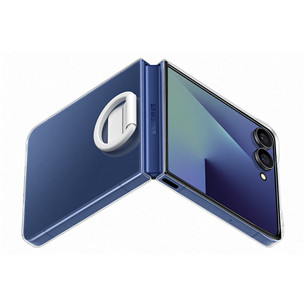 Samsung Ring Case, Galaxy Flip7, caurspīdīga - Apvalks viedtālrunim