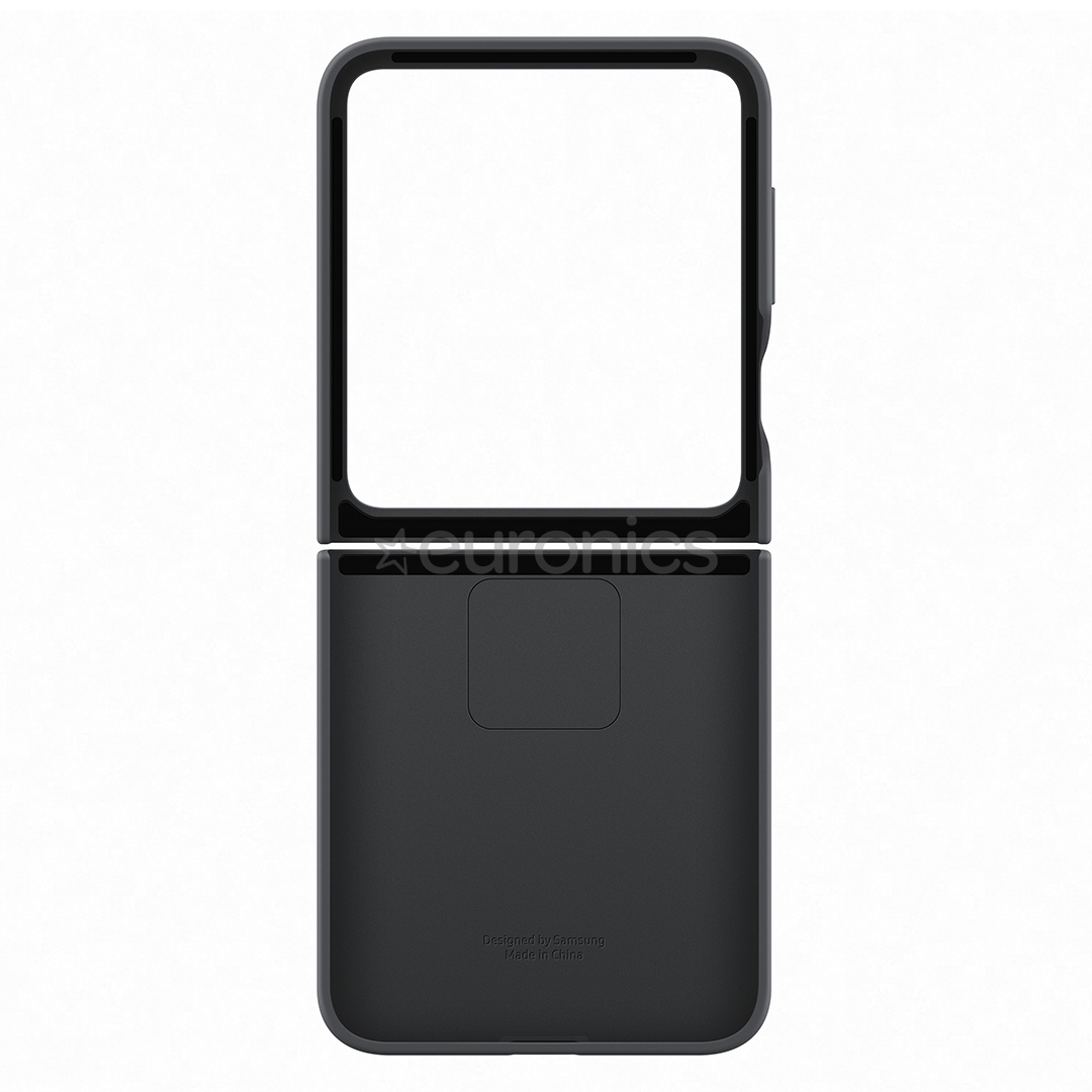 Samsung Silicone case, Galaxy Flip7 FE, темно-синий - Силиконовый чехол