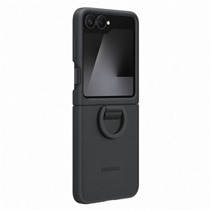 Samsung Silicone case, Galaxy Flip7 FE, темно-синий - Силиконовый чехол