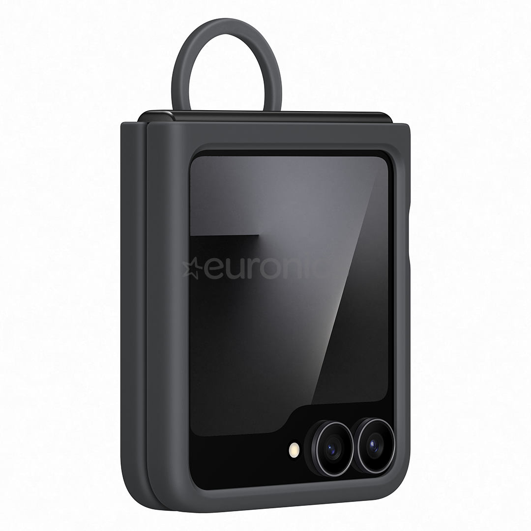 Samsung Silicone case, Galaxy Flip7 FE, темно-синий - Силиконовый чехол