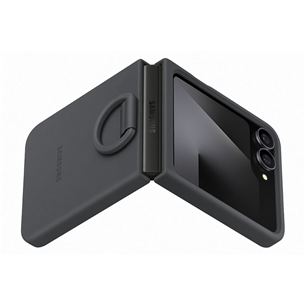 Samsung Silicone case, Galaxy Flip7 FE, темно-синий - Силиконовый чехол