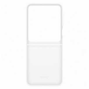 Samsung Silicone case, Galaxy Flip7 FE, белый - Силиконовый чехол EF-PF741TWEGWW