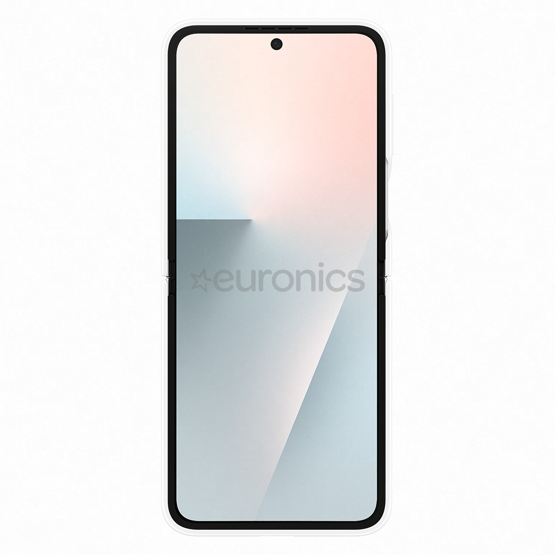 Samsung Silicone case, Galaxy Flip7 FE, balta - Apvalks viedtālrunim