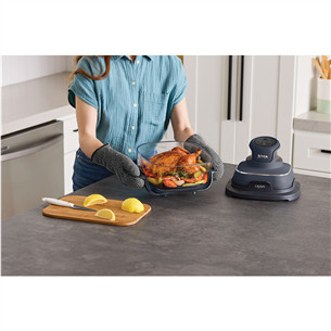 Ninja CRISPi 4 в 1, 1700 Вт, 3,8 л, синий - Портативный аэрогриль