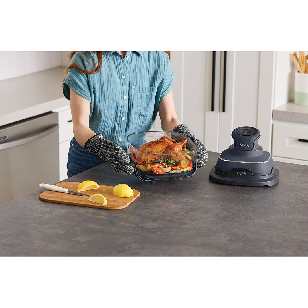 Ninja CRISPi 4 в 1, 1700 Вт, 3,8 л, синий - Портативный аэрогриль