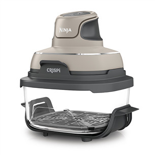 Ninja CRISPi 4-in-1, 1700 W, 3.8 L, bēša - Portatīvais karstā gaisa friteris