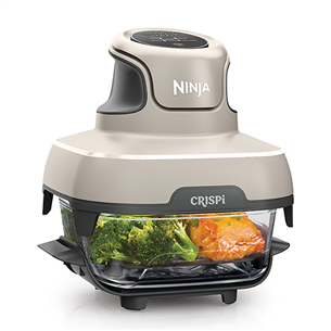 Ninja CRISPi 4-in-1, 1700 W, 3.8 L, bēša - Portatīvais karstā gaisa friteris