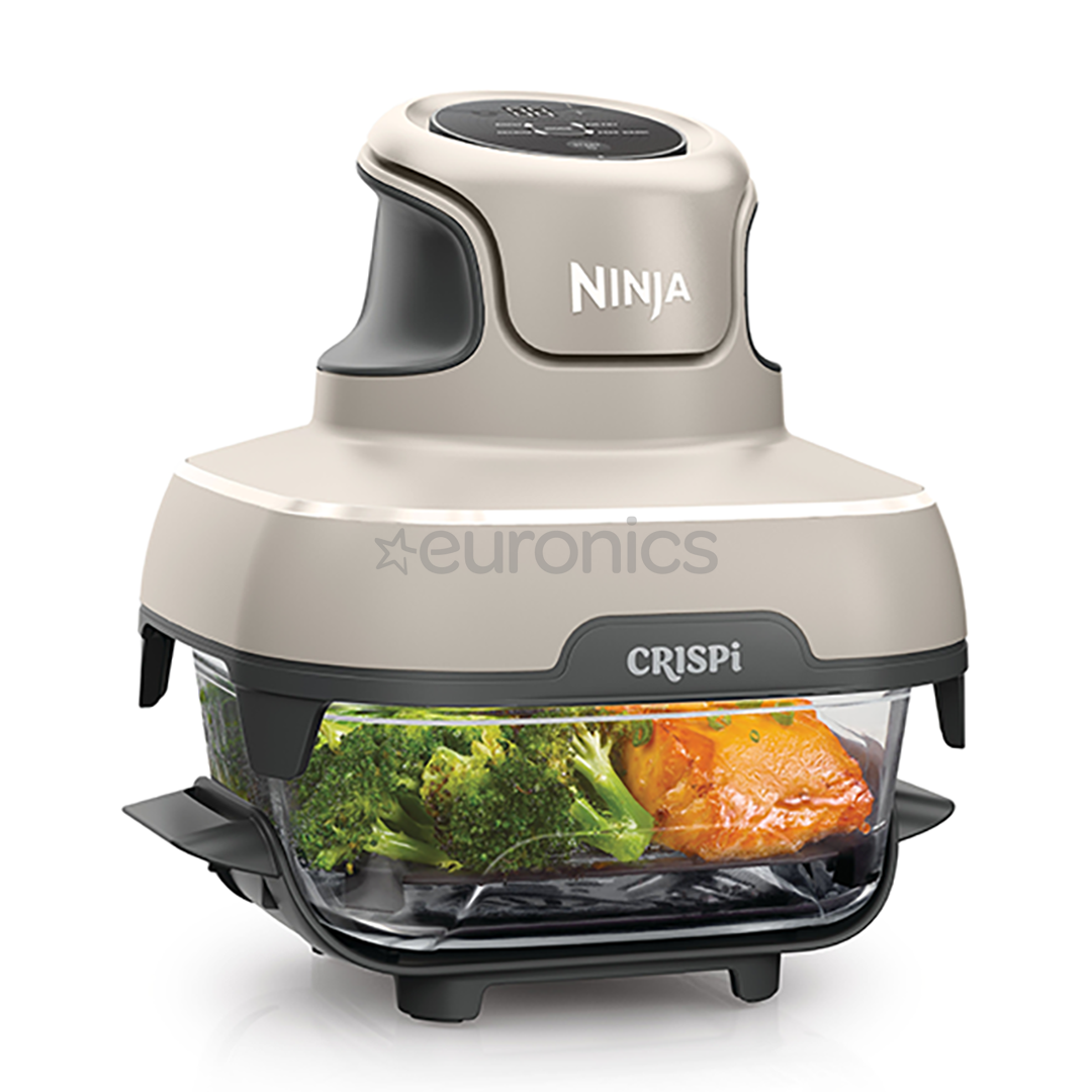 Ninja CRISPi 4-in-1, 1700 W, 3.8 L, bēša - Portatīvais karstā gaisa friteris