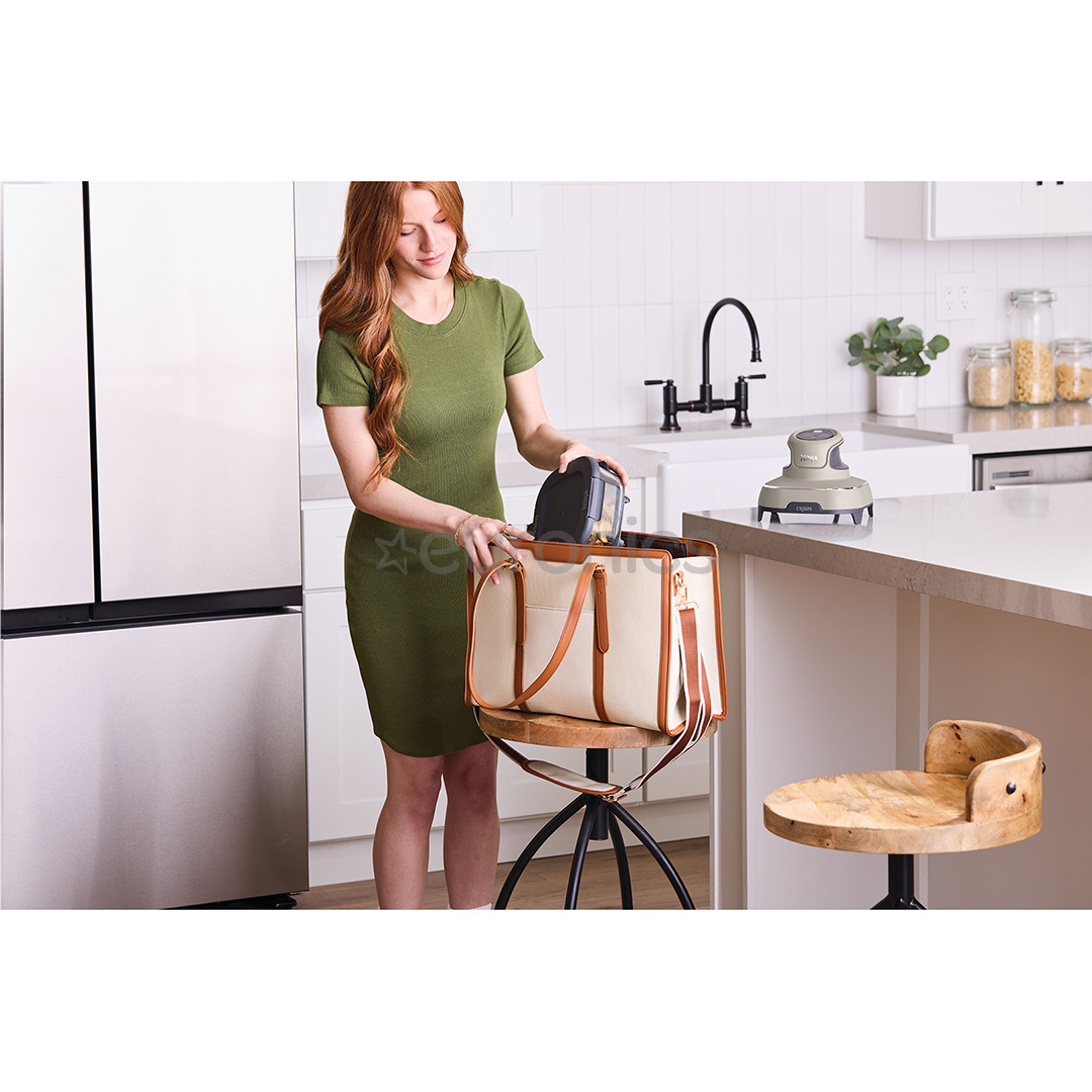 Ninja CRISPi 4-in-1, 1700 W, 3.8 L, bēša - Portatīvais karstā gaisa friteris