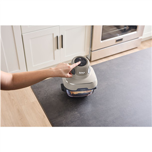 Ninja CRISPi 4-in-1, 1700 W, 3.8 L, bēša - Portatīvais karstā gaisa friteris