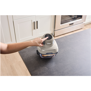 Ninja CRISPi 4-in-1, 1700 W, 3.8 L, bēša - Portatīvais karstā gaisa friteris
