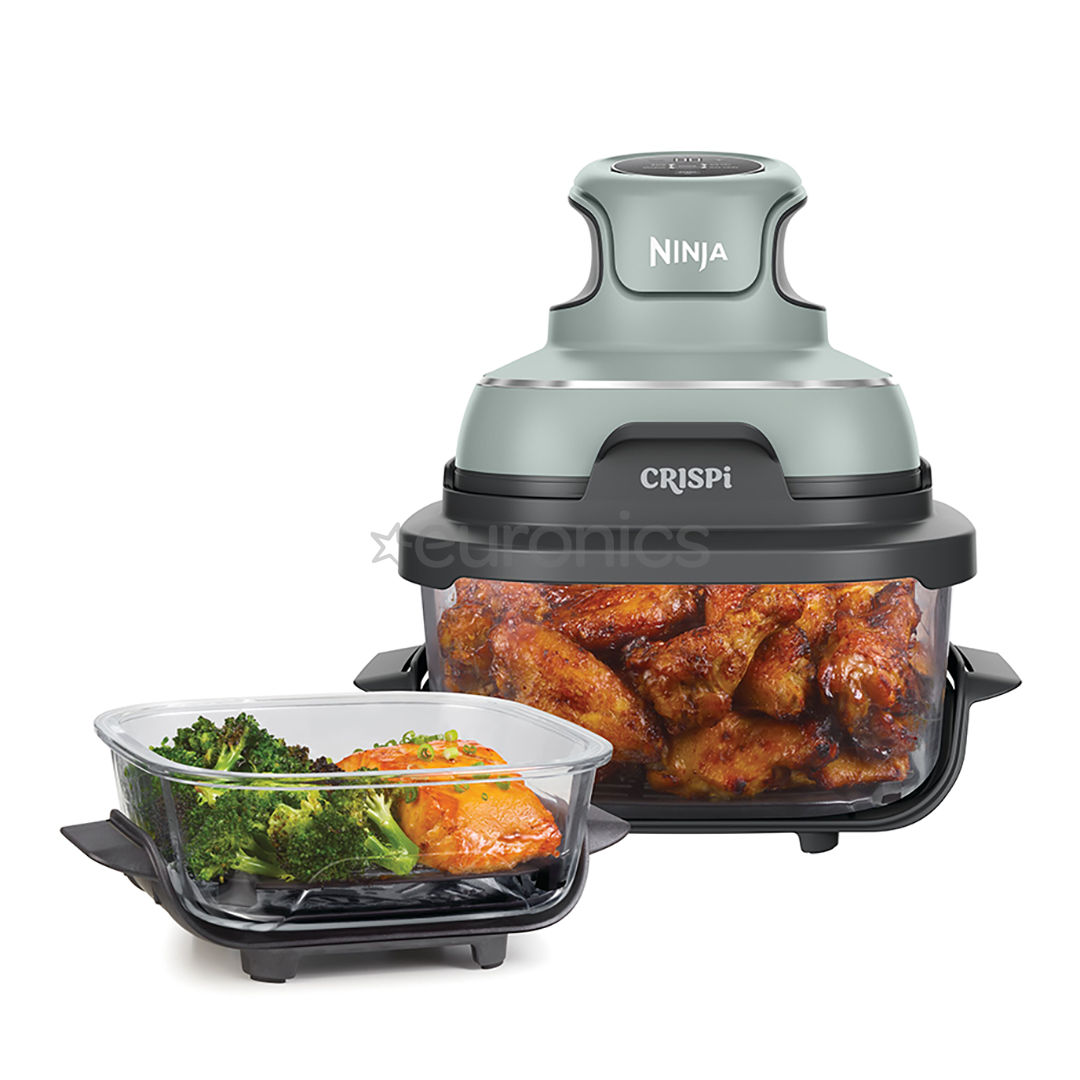Ninja CRISPi 4-in-1, 1700 W, 3.8 L, zaļa - Portatīvais karstā gaisa friteris