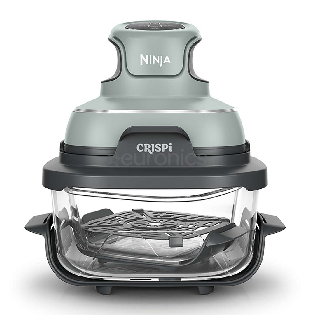 Ninja CRISPi 4-in-1, 1700 W, 3.8 L, zaļa - Portatīvais karstā gaisa friteris
