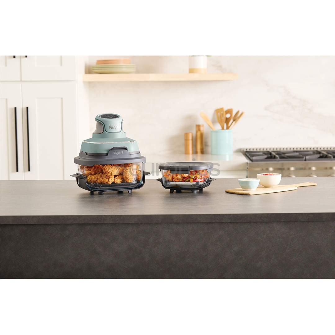 Ninja CRISPi 4-in-1, 1700 W, 3.8 L, zaļa - Portatīvais karstā gaisa friteris