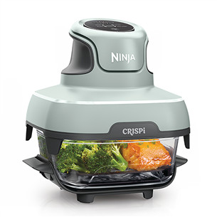 Ninja CRISPi 4-in-1, 1700 W, 3.8 L, zaļa - Portatīvais karstā gaisa friteris