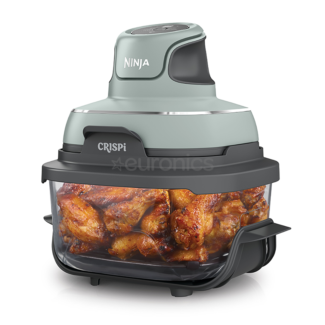 Ninja CRISPi 4-in-1, 1700 W, 3.8 L, zaļa - Portatīvais karstā gaisa friteris
