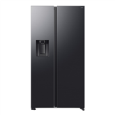 Samsung Bespoke AI, NoFrost, 640 л, высота 179 см, черный - SBS-холодильник