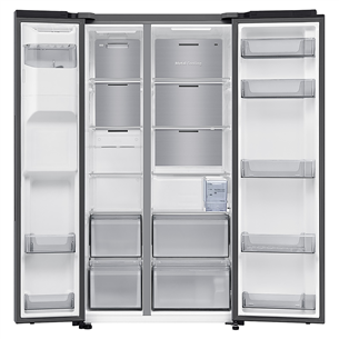 Samsung Bespoke AI, NoFrost, 640 L, augstums 179 cm, sudraba - SBS Ledusskapis