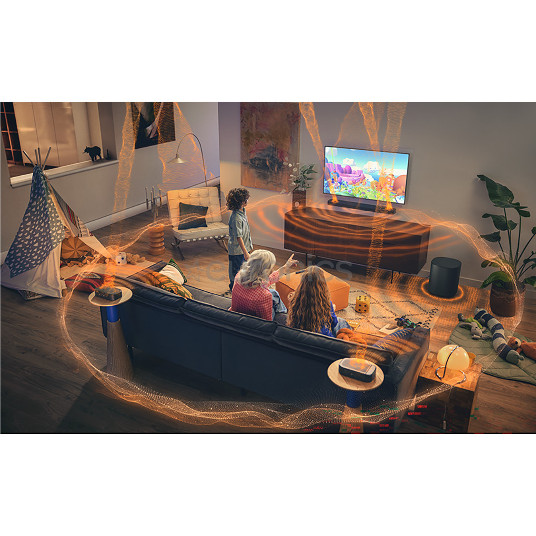 JBL Bar 1000MK2, 7.1.4, melna - Soundbar mājas kinozāle