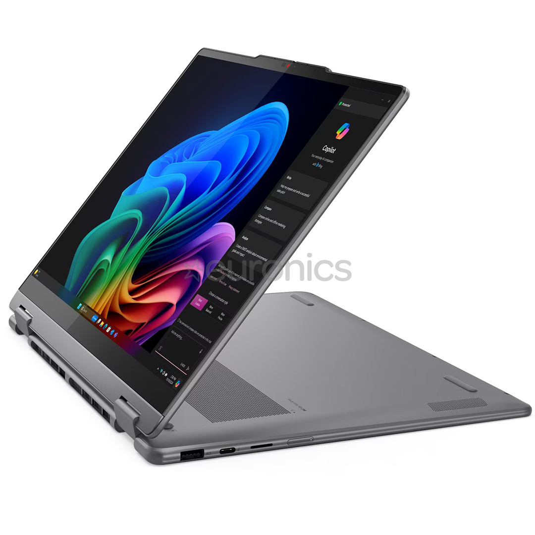 Lenovo Yoga 7 2-in-1 14ILL10, 14'', OLED, WUXGA, Ultra 5, 16 GB, 512 GB, ENG, pelēka - Portatīvais dators