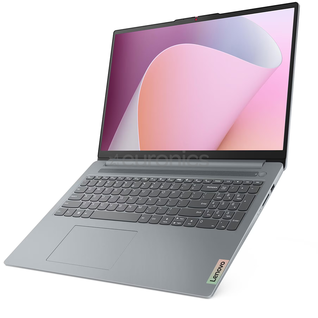 Lenovo IdeaPad Slim 3 16ABR8, 16'', WUXGA, Ryzen 5, 16 GB, 512 GB, pelēka - Portatīvais