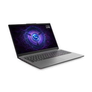 Lenovo LOQ 15IAX9E, 15,6'', 144 Hz, i5, 12 GB, 512 GB, RTX 3050, pelēka - Portatīvais dators