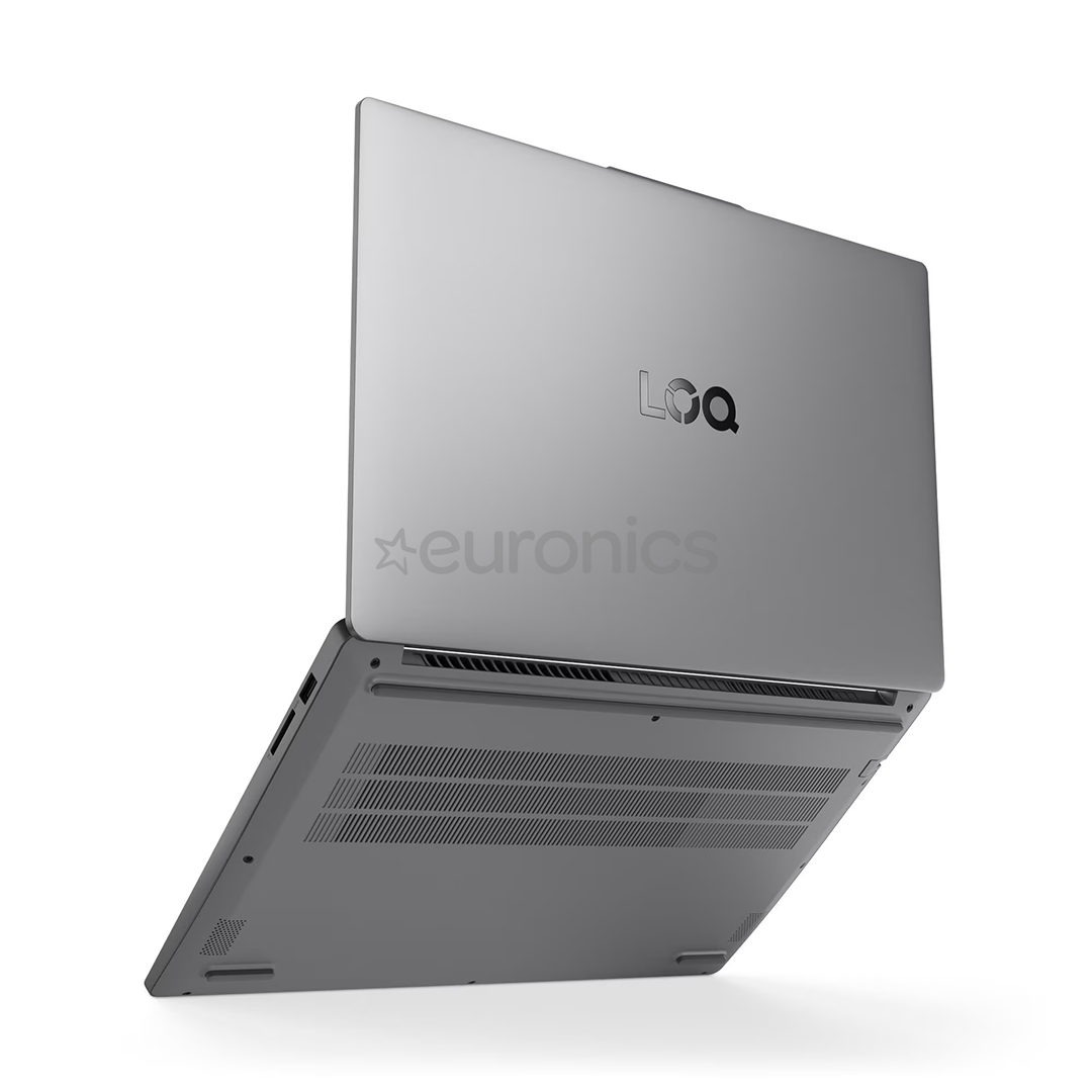 Lenovo LOQ 15IAX9E, 15,6'', 144 Hz, i5, 12 GB, 512 GB, RTX 3050, pelēka - Portatīvais dators