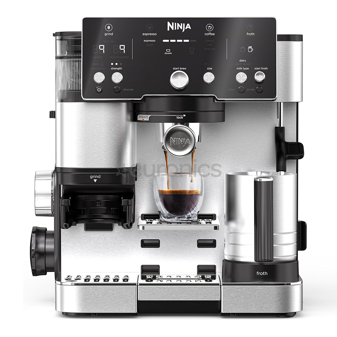 Ninja Luxe Café Essential, black/stainless steel - Espresso machine