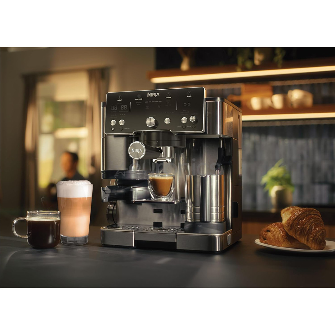 Ninja Luxe Café Essential, black/stainless steel - Espresso machine