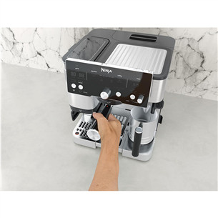 Ninja Luxe Café Essential, black/stainless steel - Espresso machine