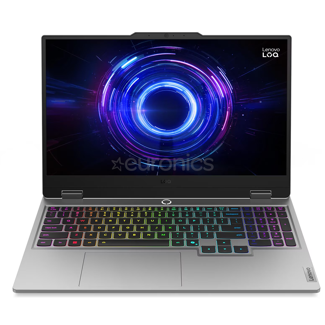 Lenovo LOQ 15IRX10, 15.6'', Full HD, 144 Hz, i7, 24 GB, 1 TB, RTX 5070, ENG, pelēka - Portatīvais dators