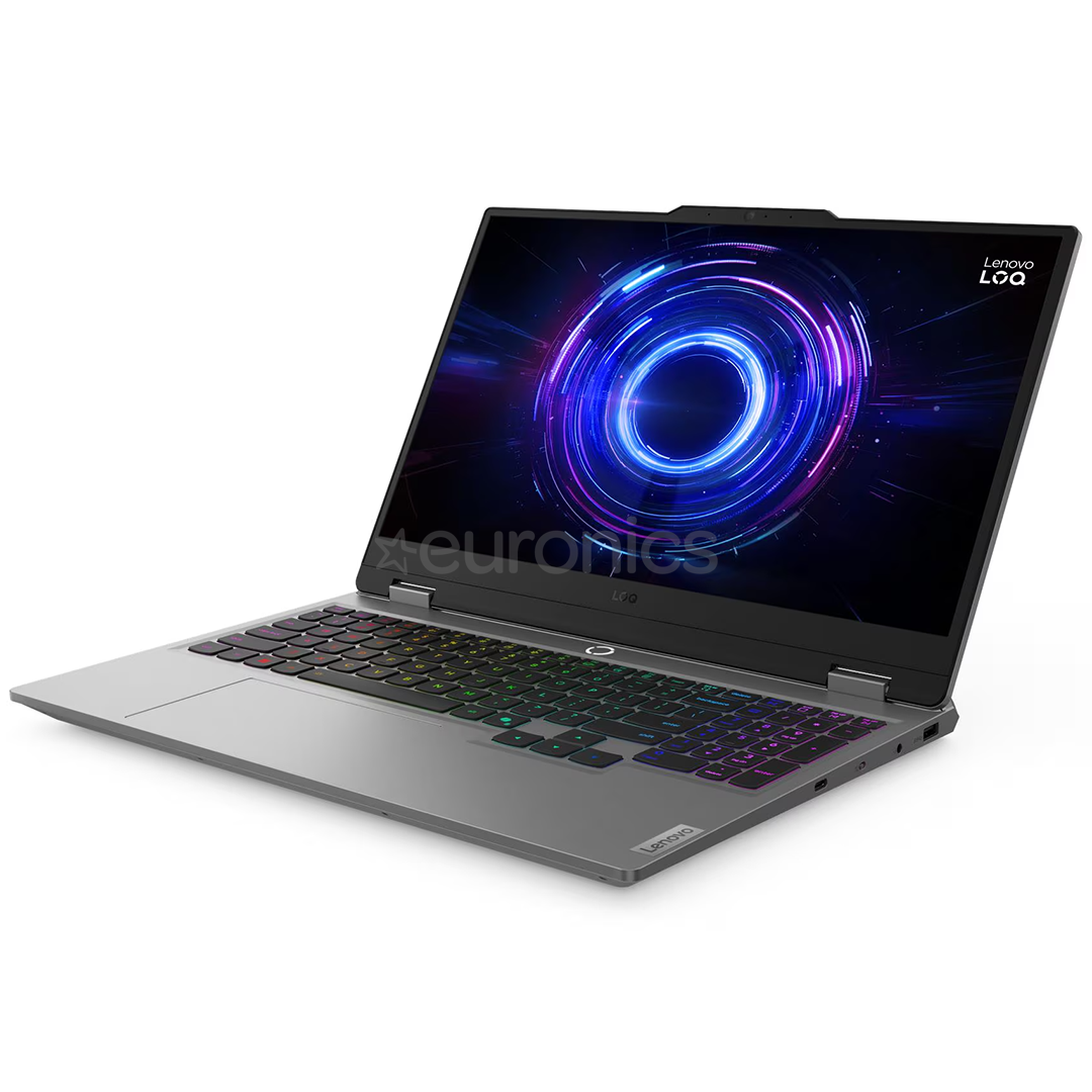 Lenovo LOQ 15IRX10, 15.6'', Full HD, 144 Hz, i7, 24 GB, 1 TB, RTX 5070, ENG, pelēka - Portatīvais dators