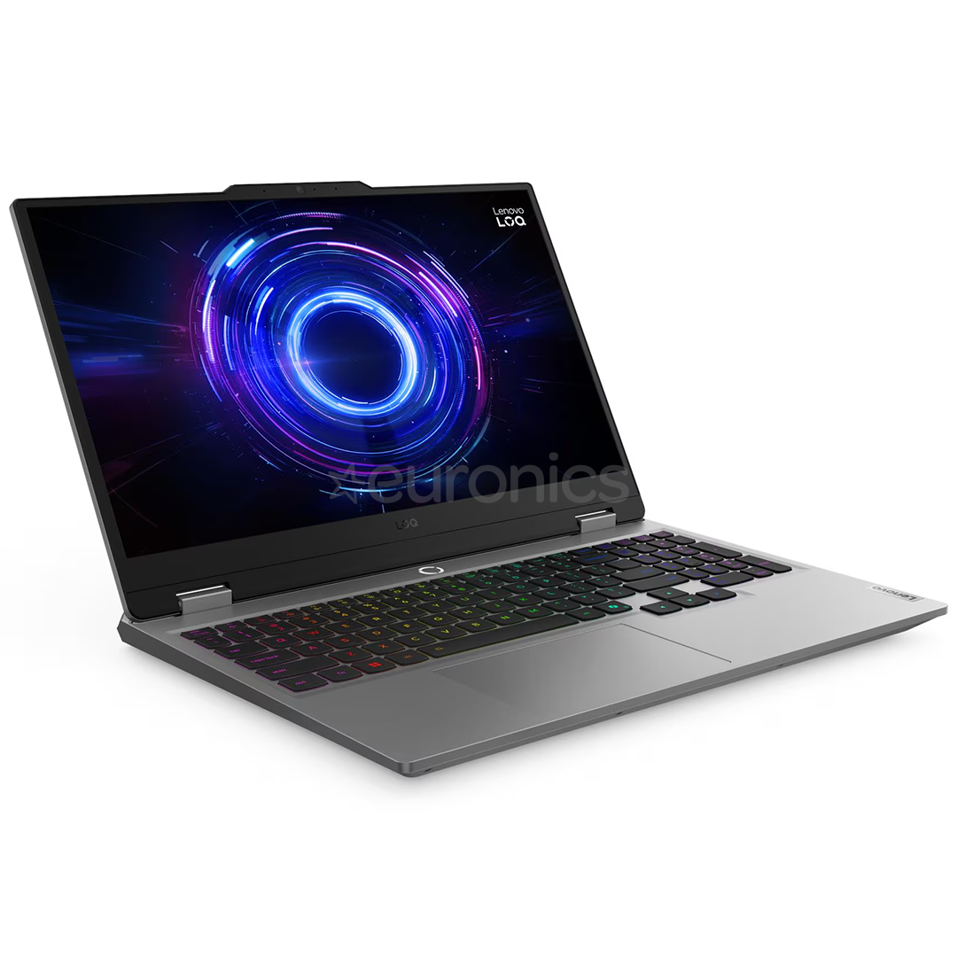 Lenovo LOQ 15IRX10, 15.6'', Full HD, 144 Hz, i7, 24 GB, 1 TB, RTX 5070, ENG, pelēka - Portatīvais dators