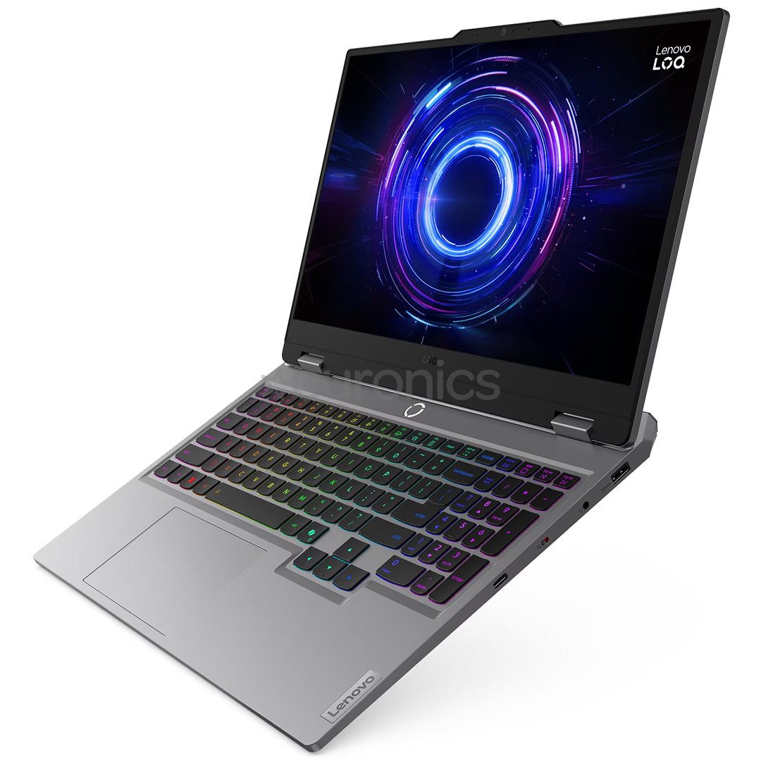 Lenovo LOQ 15IRX10, 15.6'', Full HD, 144 Hz, i7, 24 GB, 1 TB, RTX 5070, ENG, pelēka - Portatīvais dators