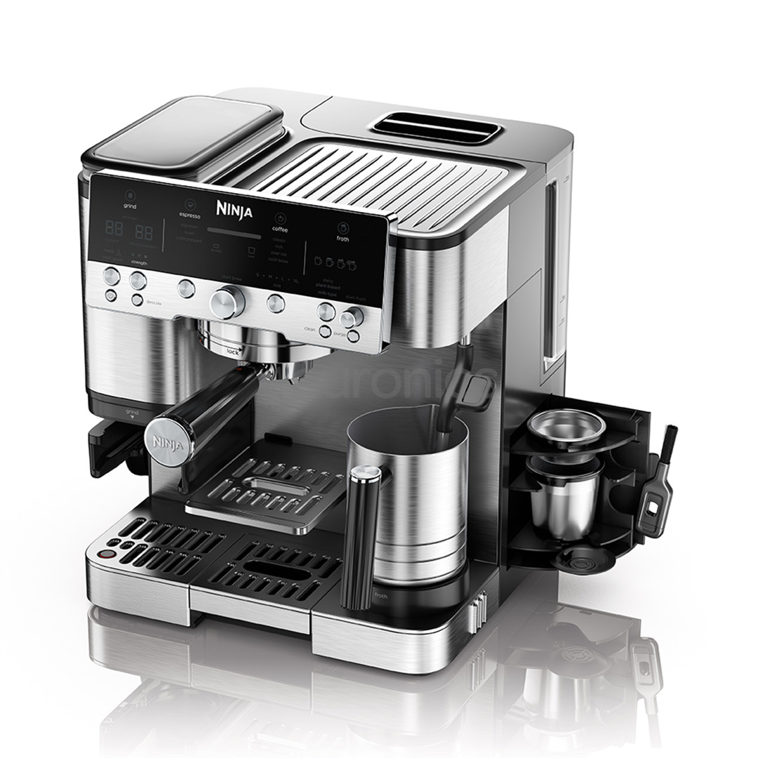 Ninja Luxe Café Premier, black/stainless steel - Espresso machine